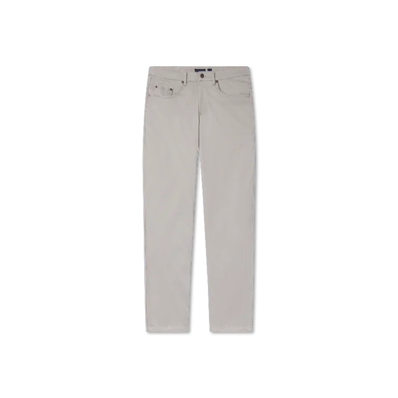 Exclusive Deal Cahaba Comfort Stretch Twill Pant - Light Gray