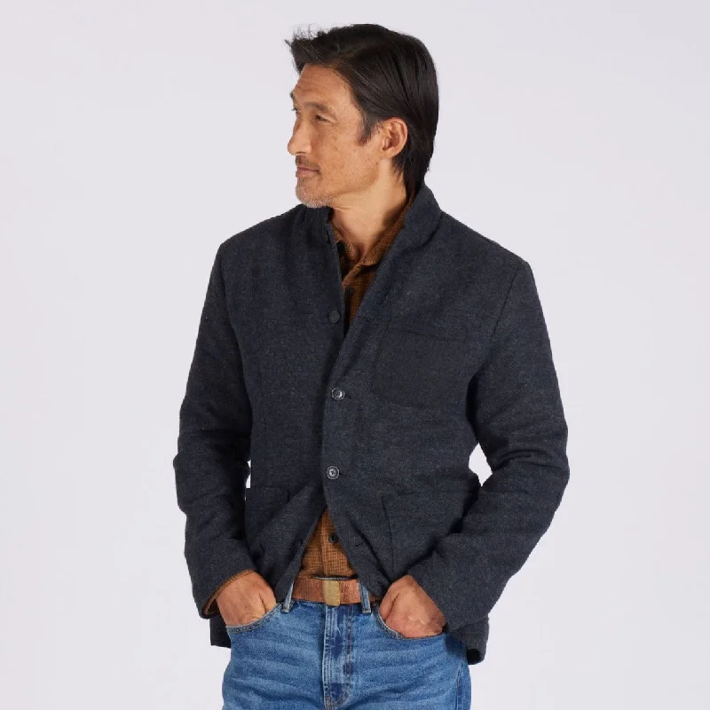 Weekend Deals That Sizzle Holland Moleskin Blazer - Charcoal