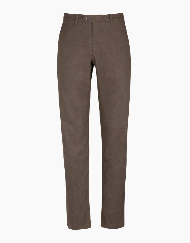 Exclusive Access Soho Brown Casual Chinos