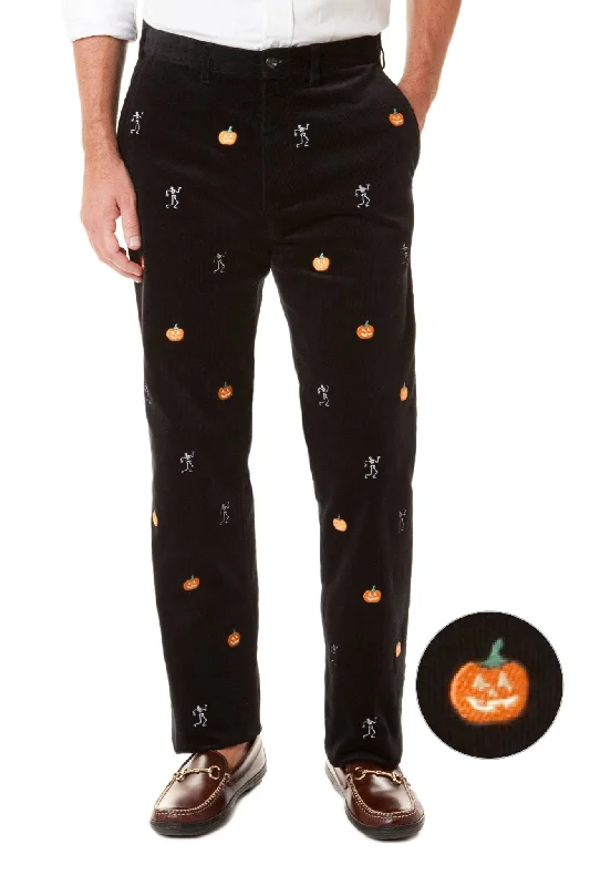 Big Discounts Beachcomber Corduroy Pant Black with Skeleton and JackOLantern