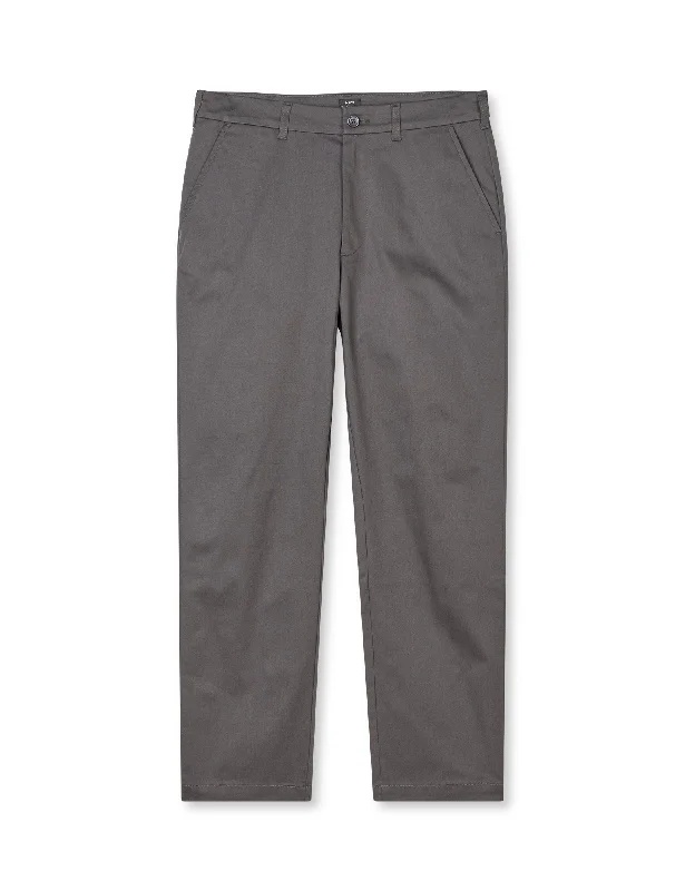 Discount Mania Cotton Twill Stretch Elias Pants, Black Oyster