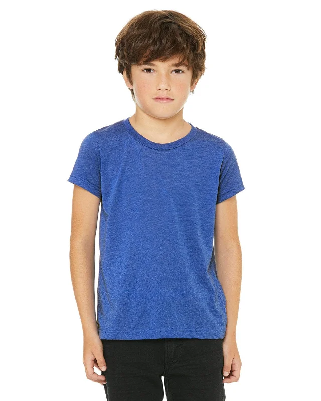 Weekend Bargains to Celebrate Bella+Canvas Youth Triblend Short Sleeve T-Shirt | Tr Royal Triblnd Weekend Bargains to Celebrate Bella+Canvas Youth Triblend Short Sleeve T-Shirt | Tr Royal Triblnd