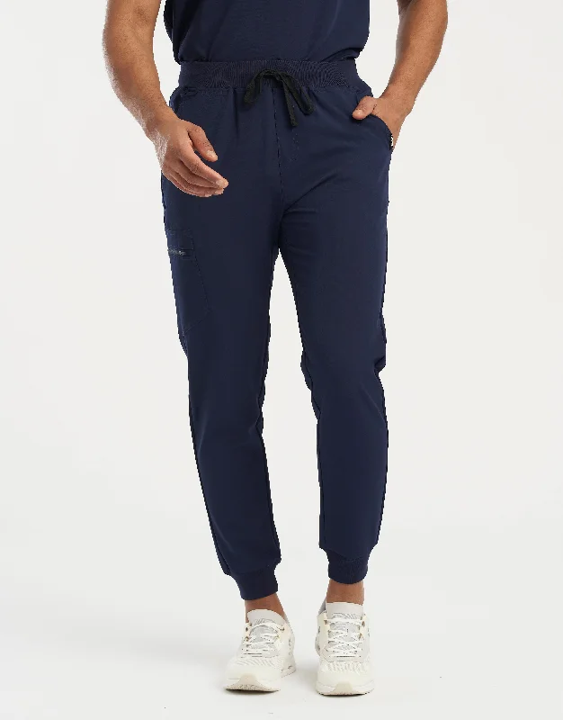 Bargain Bin Essential Jogger Scrub Pants - True Navy