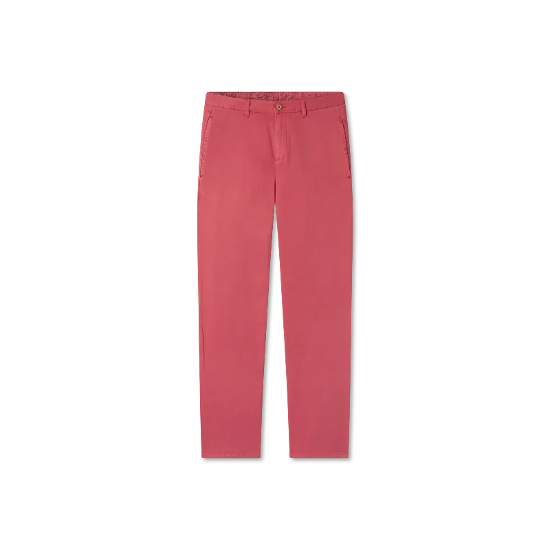 Deal Frenzy SEAWASH™ Grayton Twill Pant - Washed Red