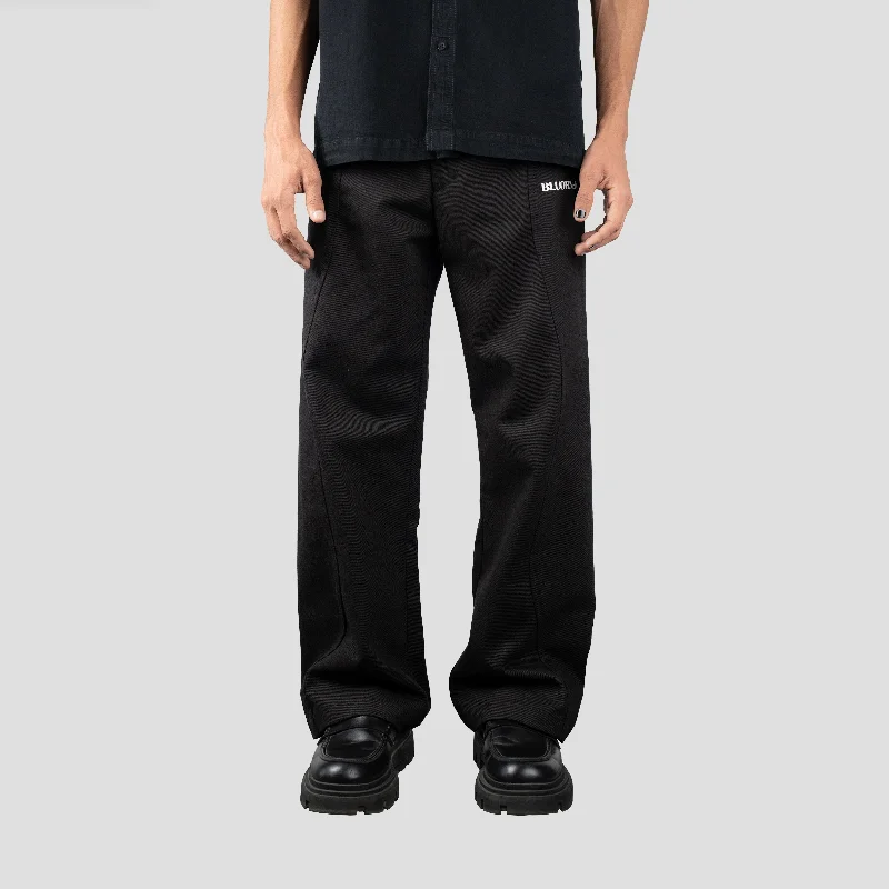 Hurry In WAVY BLACK PANTS