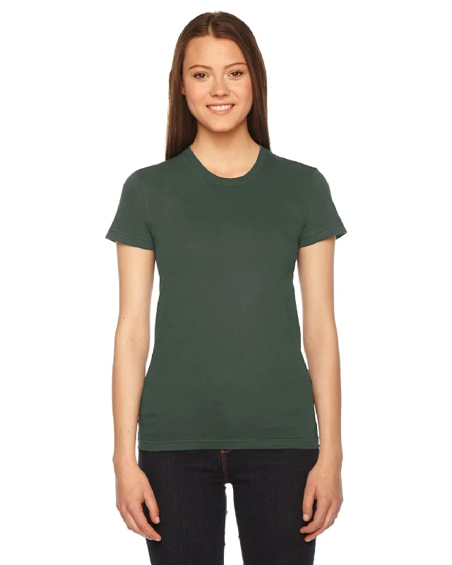 Value Deals American Apparel Ladies Fine Jersey Short Sleeve T-Shirt | Lieutenant