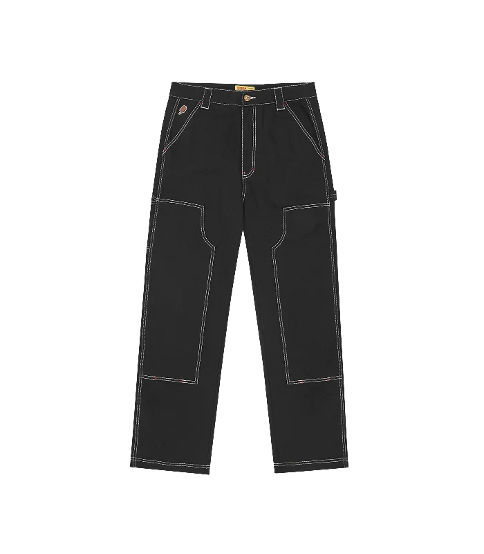 Huge Savings CANVAS CARPENTER PANTS - BLACK
