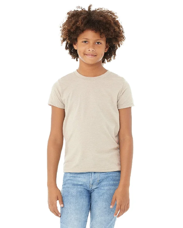 Limited Edition Bella+Canvas Youth Short Sleeve T-Shirt | Heather Dust