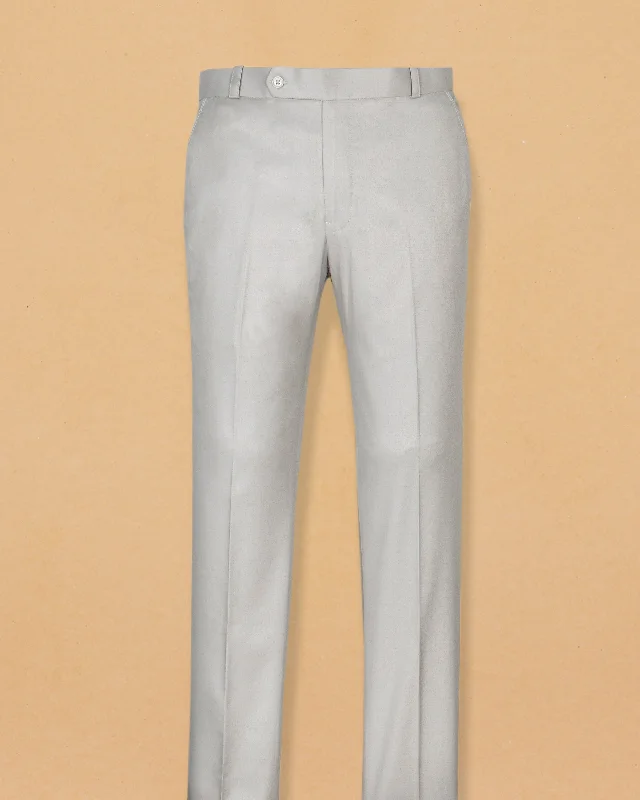 New Arrival Light Grey Formal Pant