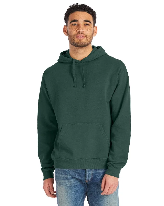 Special Discount ComfortWash by Hanes Pullover Hooded Sweatshirt | Field Green