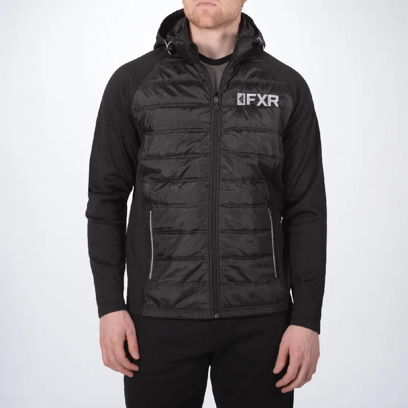 Special Discount Men's Evo Quilted Zip-Up Hoodie