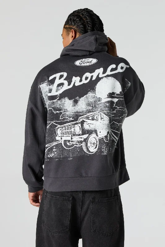 Super Deal Ford Bronco Graphic Fleece Hoodie
