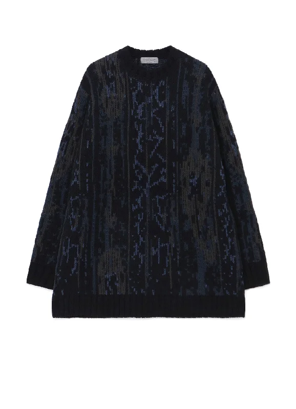 Special Price 3GJQ ETHNIC DESIGN ROUND NECK