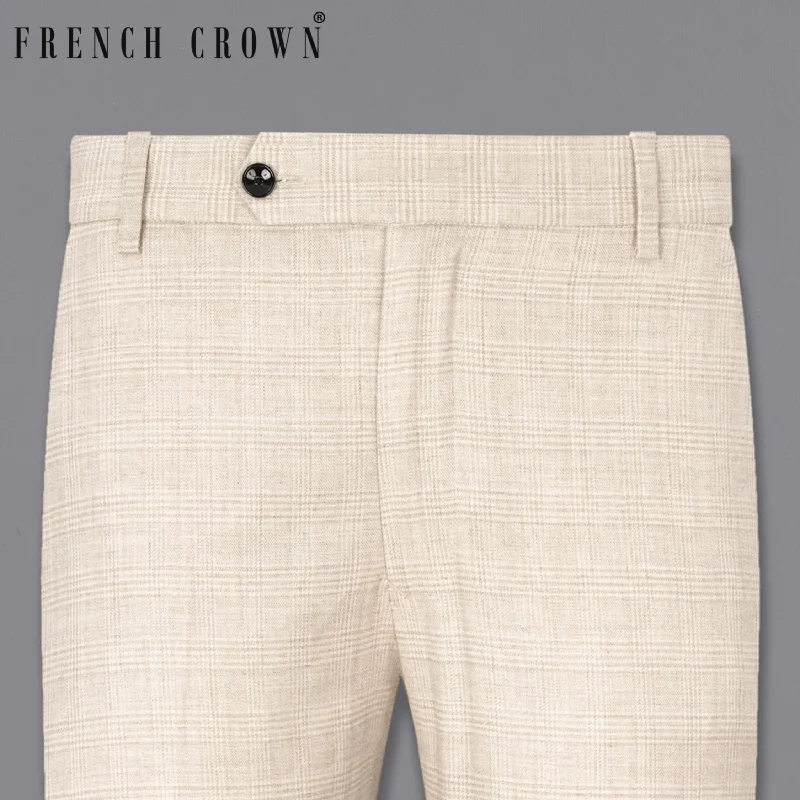 Holiday Sale Merino Brown Solid Pant
