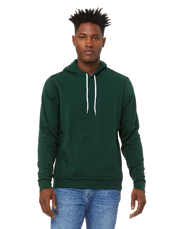 Can't Miss Bella+Canvas Unisex Sponge Fleece Pullover Hoodie | Forest