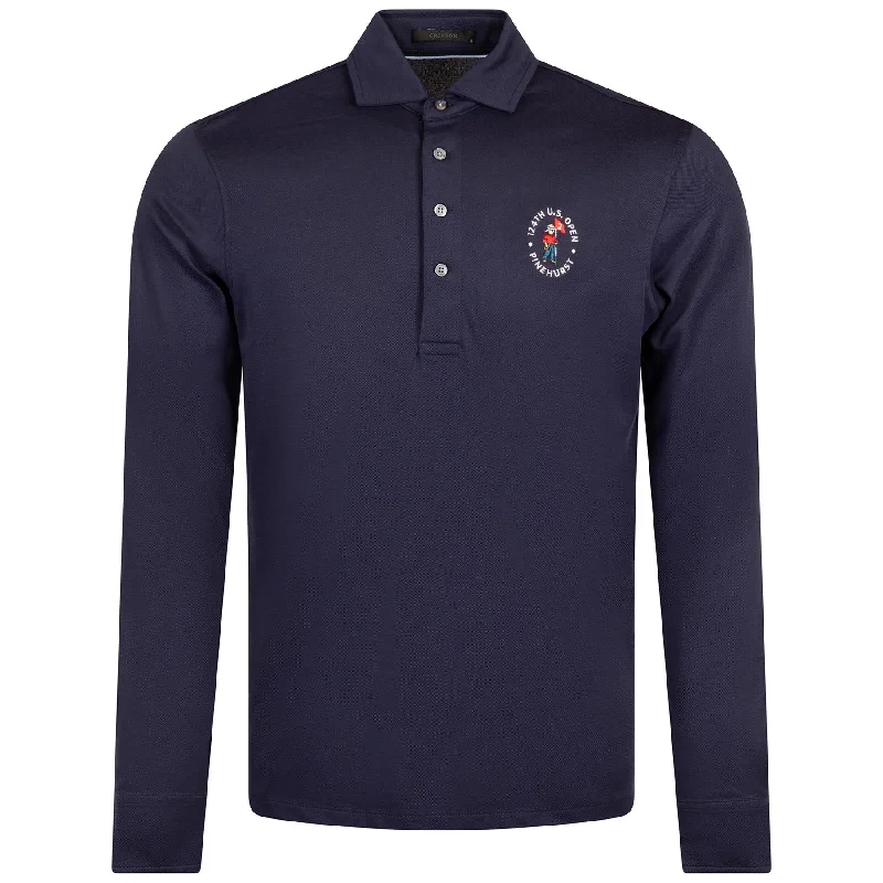 Weekend Discounts to Savor 124th U.S. Open Omaha LS Polo Maltese - SU24