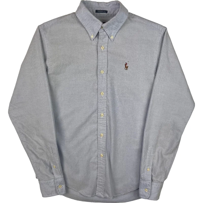 Inventory Reduction Ralph Lauren Classic Fit Long Sleeve Shirt Grey