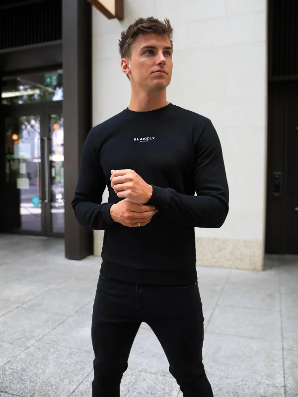 Weekend Specials to Love Universal Sweater - Black