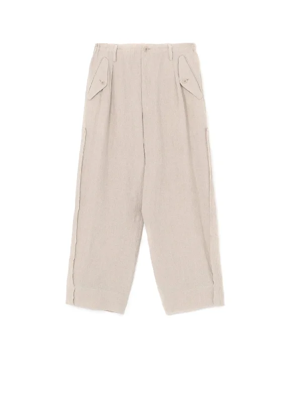 Hot Deal 40 LINEN SIDE POINT TUCK PANTS