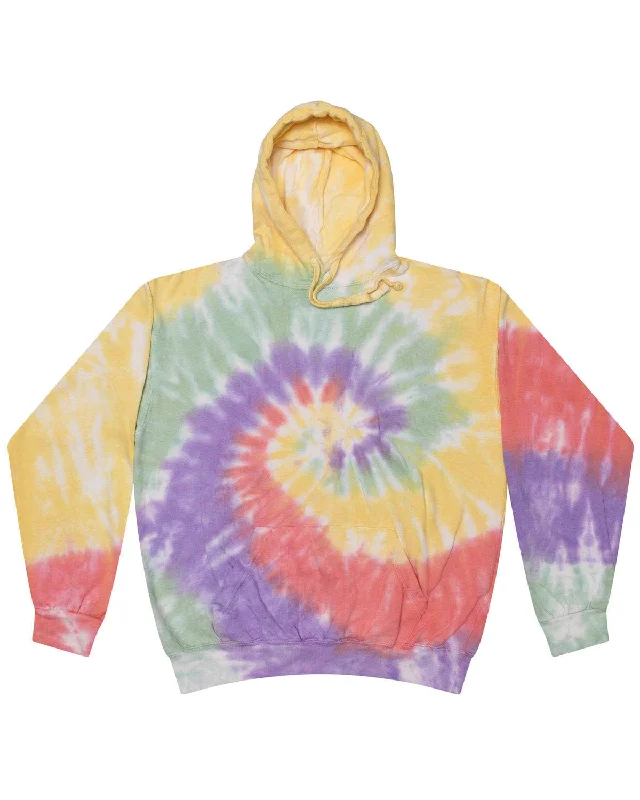 Weekend Shopping Made Better Tie-Dye Youth Pullover Hoodie | Zen Rainbow