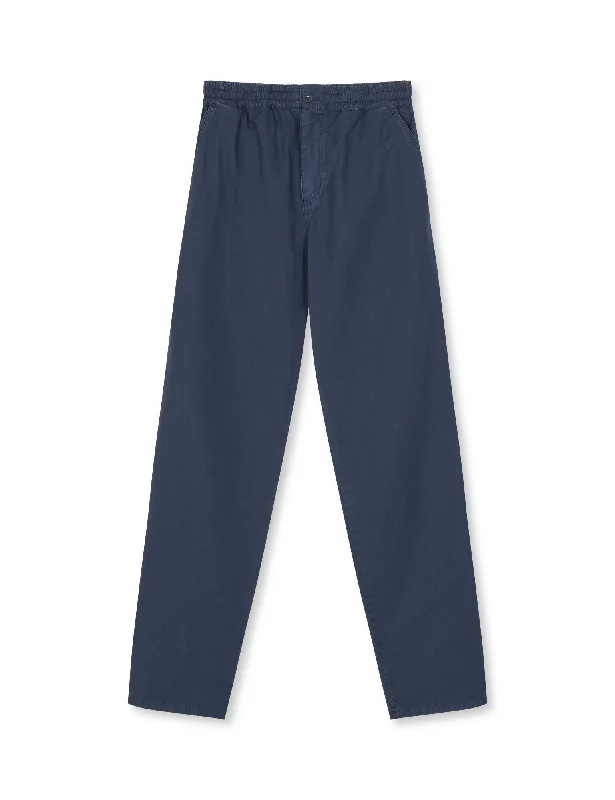 Great Bargain Fine Twill  Hektor Pants, Midnight Navy