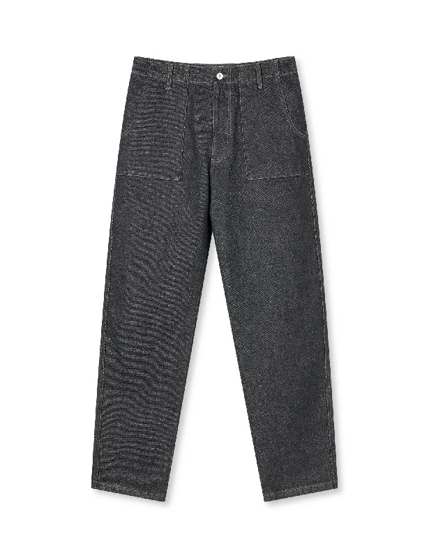 Can't Resist Arizona Black Denim Jay Work Pants, Black