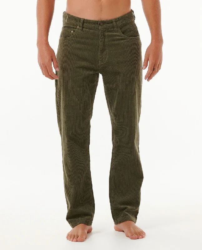 Overstock Clearance Rip Curl Classic Surf Cord Pants-Dusty Olive