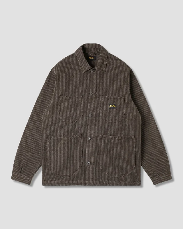 Weekend Savings Extravaganza Coverall Jacket (Overdyed Charcoal Hickory)