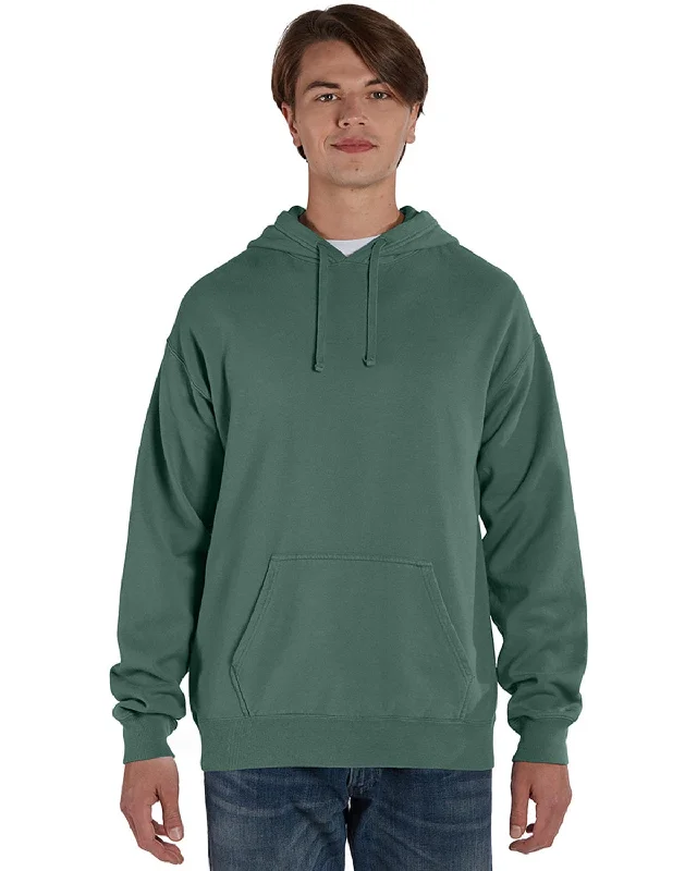 Huge Discounts ComfortWash by Hanes Pullover Hooded Sweatshirt | Cypress Green
