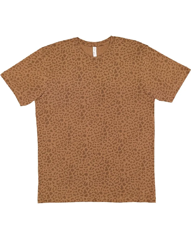 Deal Mania LAT Youth Fine Jersey T-Shirt | Brown Leopard