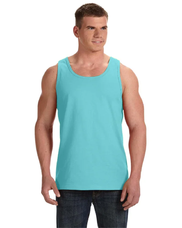 Quick Sale Fruit of the Loom 100% Heavy Cotton HD Tank | Scuba Blue