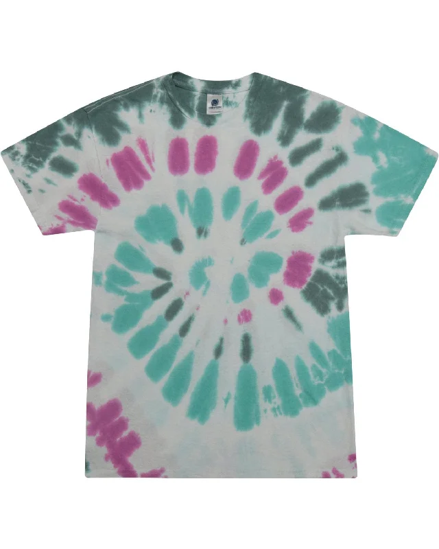 Closeout Deal Tie-Dye Youth 100% Cotton Tie-Dyed T-Shirt | Everglades