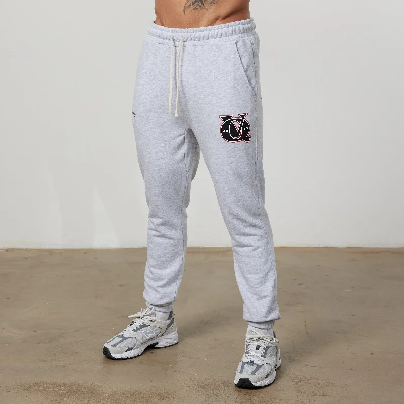Weekend Savings Galore Vanquish TSP Light Grey VQ Interlock Tapered Sweatpants