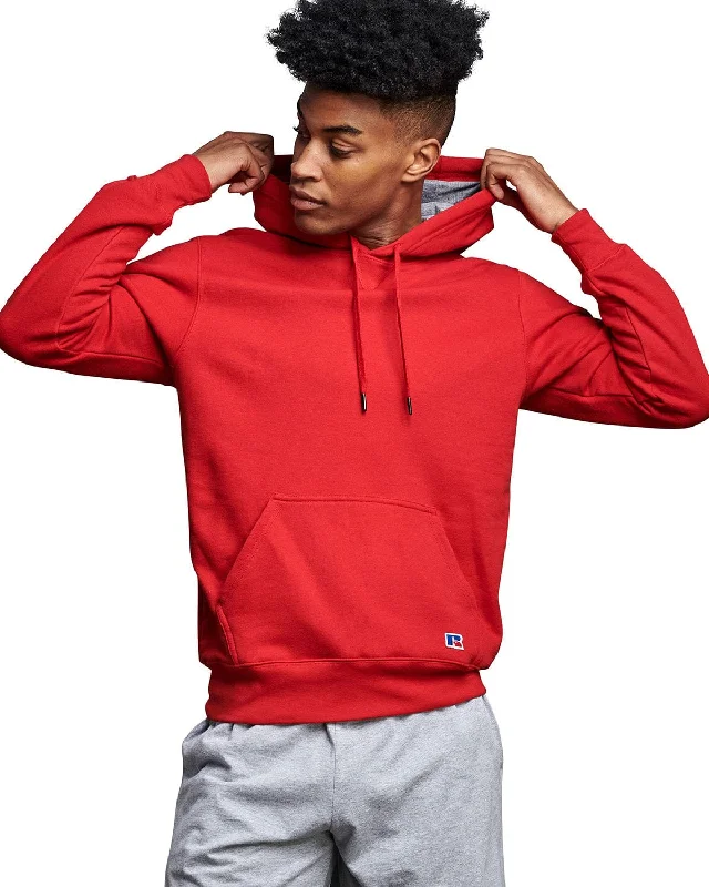 Today’s Deal Russell Athletic Unisex Cotton Classic Hooded Sweatshirt | True Red