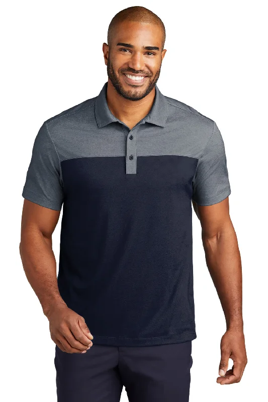 Weekend Offers That Please Port Authority Mens Fine Pique Blocked Moisture Wicking Short Sleeve Polo Shirt - River Navy Blue/Heather River Navy Blue Weekend Offers That Please Port Authority Mens Fine Pique Blocked Moisture Wicking Short Sleeve Polo Shirt - River Navy Blue/Heather River Navy Blue