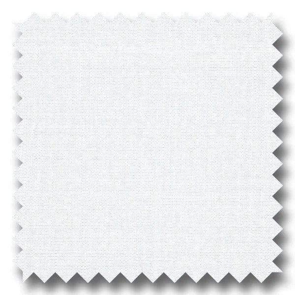 Clearance Items White Solid 2Ply Broadcloth - Custom Dress Shirt