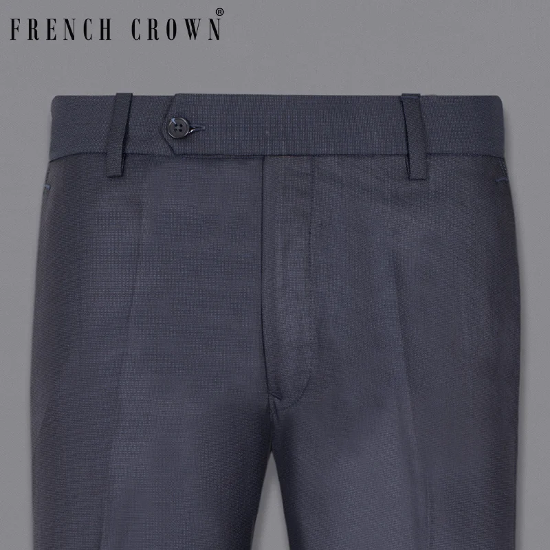 Great Bargains Tangaroa Blue Wool Rich Pant