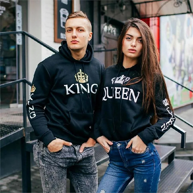 Special Savings King and Queen Lovers Hoodie