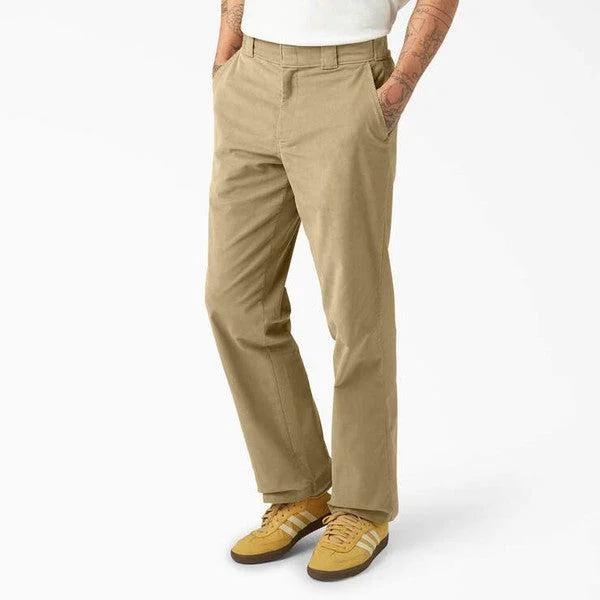 Shop Now Dickies Regular Fit Corduroy Pants Khaki