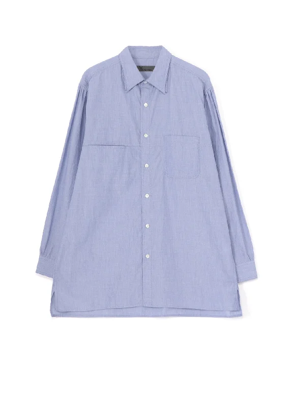 Incredible Offers CHAIN STITCHED SHIRT WITH  DOUBLE COLLAR
