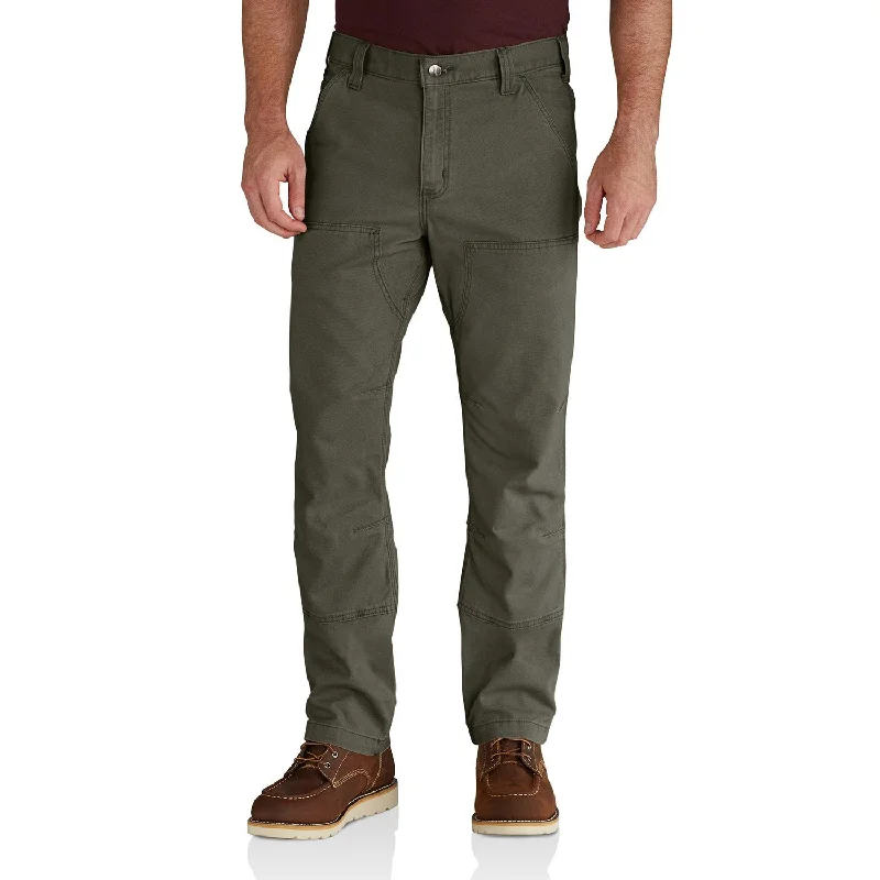Weekend Bargains Await You Carhartt Men's Rugged Flex® Rigby Double-Front Pant_Moss