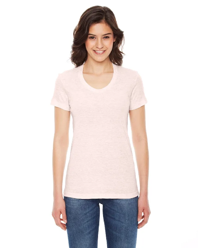 Today's Special American Apparel Ladies Triblend Short Sleeve Track T-Shirt | Tri Creole Pink Today's Special American Apparel Ladies Triblend Short Sleeve Track T-Shirt | Tri Creole Pink