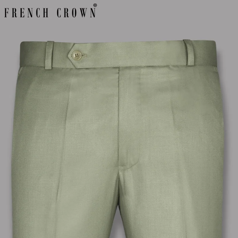 Weekend Savings Extravaganza Mint Wool Rich Pant