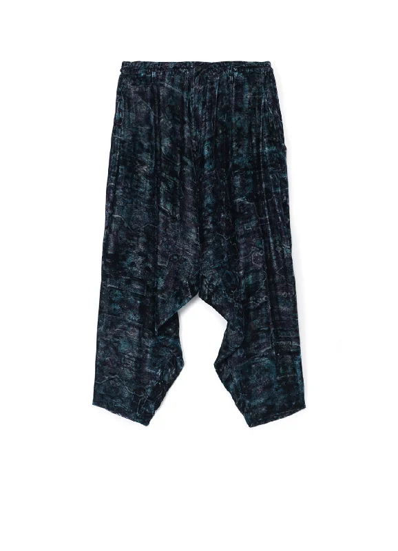 Can't Be Beat INDIAN JACQUARD PRINT BAGGY PANTS
