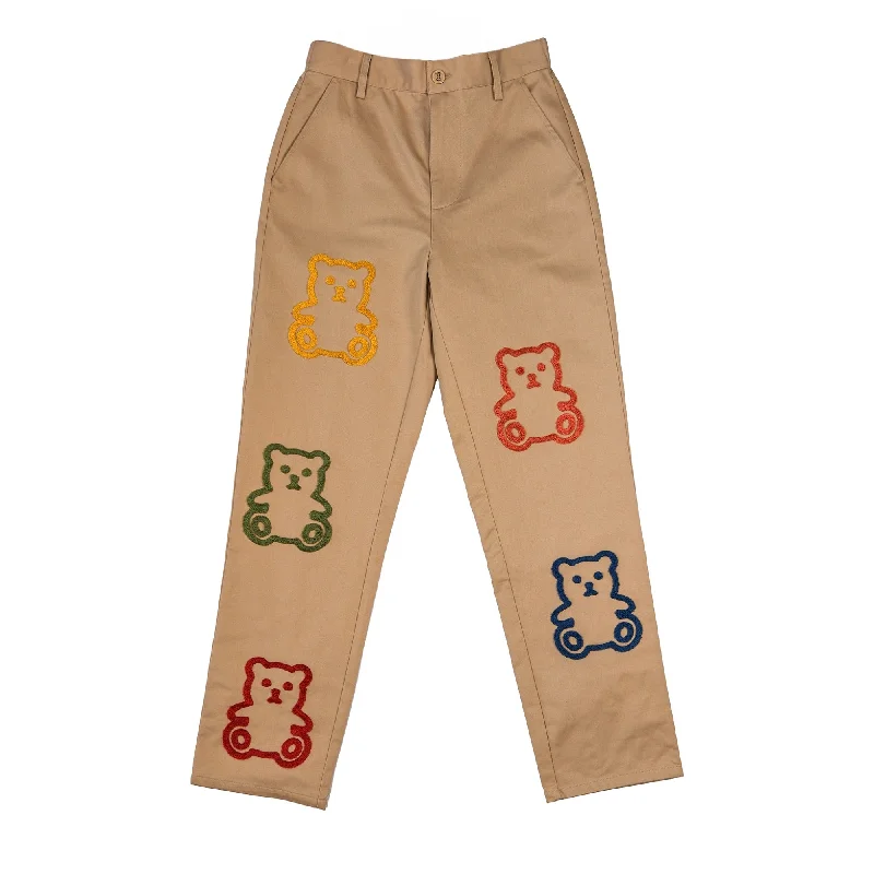 One-DAY Sale Chenille Bear Pants