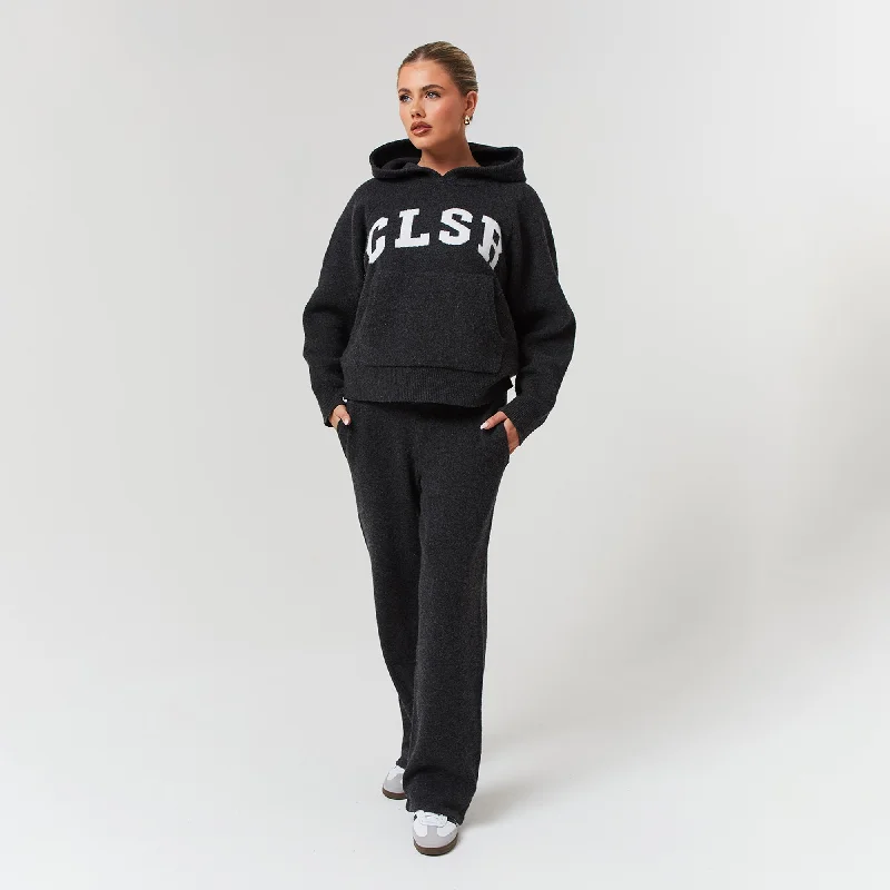 Customer Appreciation Sale Knit Tracksuit | Charcoal Marl