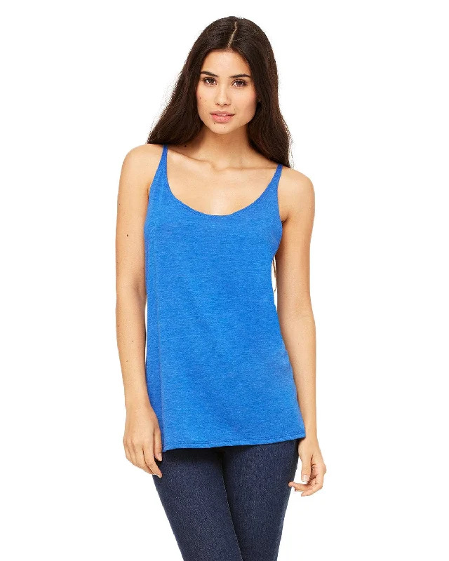 Hurry In Bella+Canvas Ladies Slouchy Tank | Tr Royal Tribld
