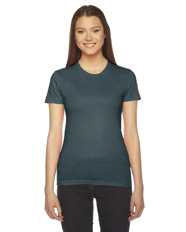 Shop the Weekend Away American Apparel Ladies Fine Jersey Short Sleeve T-Shirt | Forest Shop the Weekend Away American Apparel Ladies Fine Jersey Short Sleeve T-Shirt | Forest