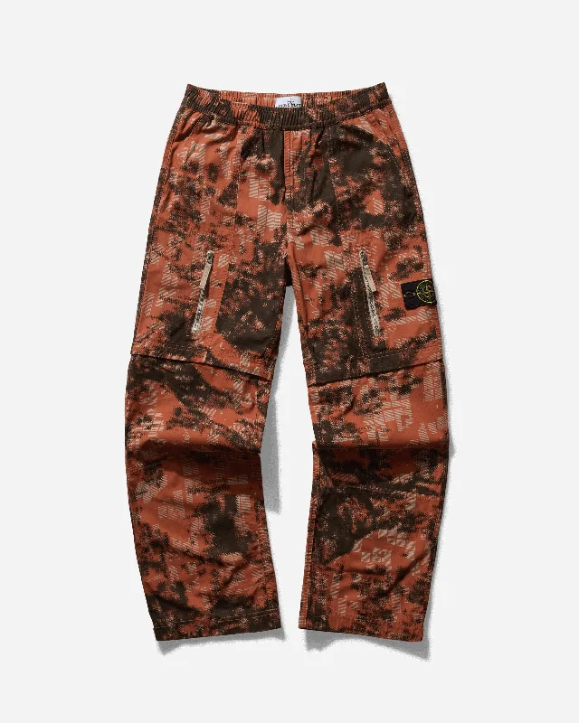 Celebrate the Weekend with Discounts Men's Camouflage Cotton Canvas Cargo Trousers Orange