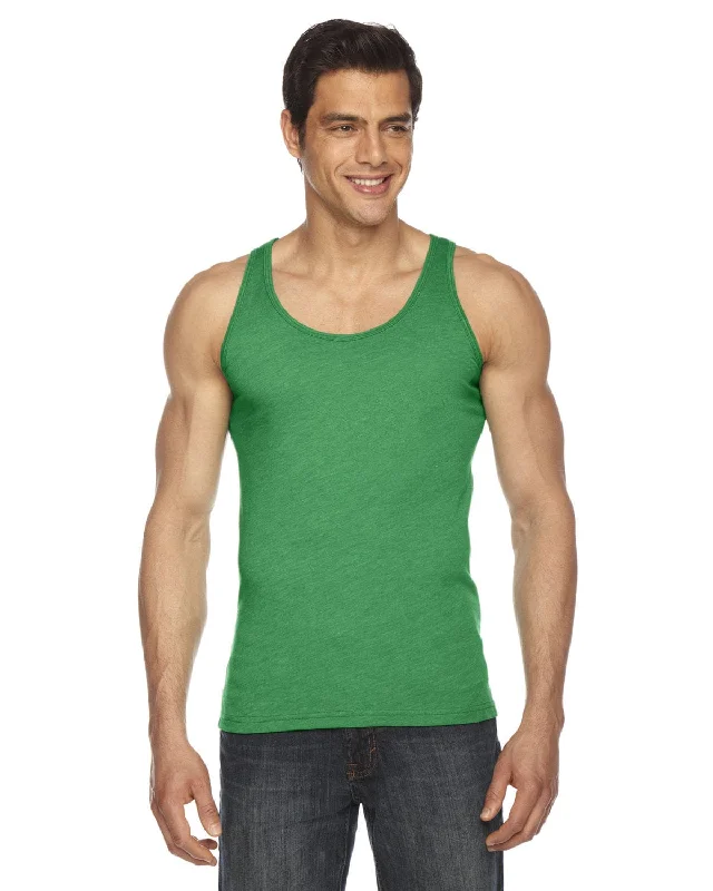 Savings Event American Apparel Unisex Poly-Cotton Tank | Hthr Kelly Green